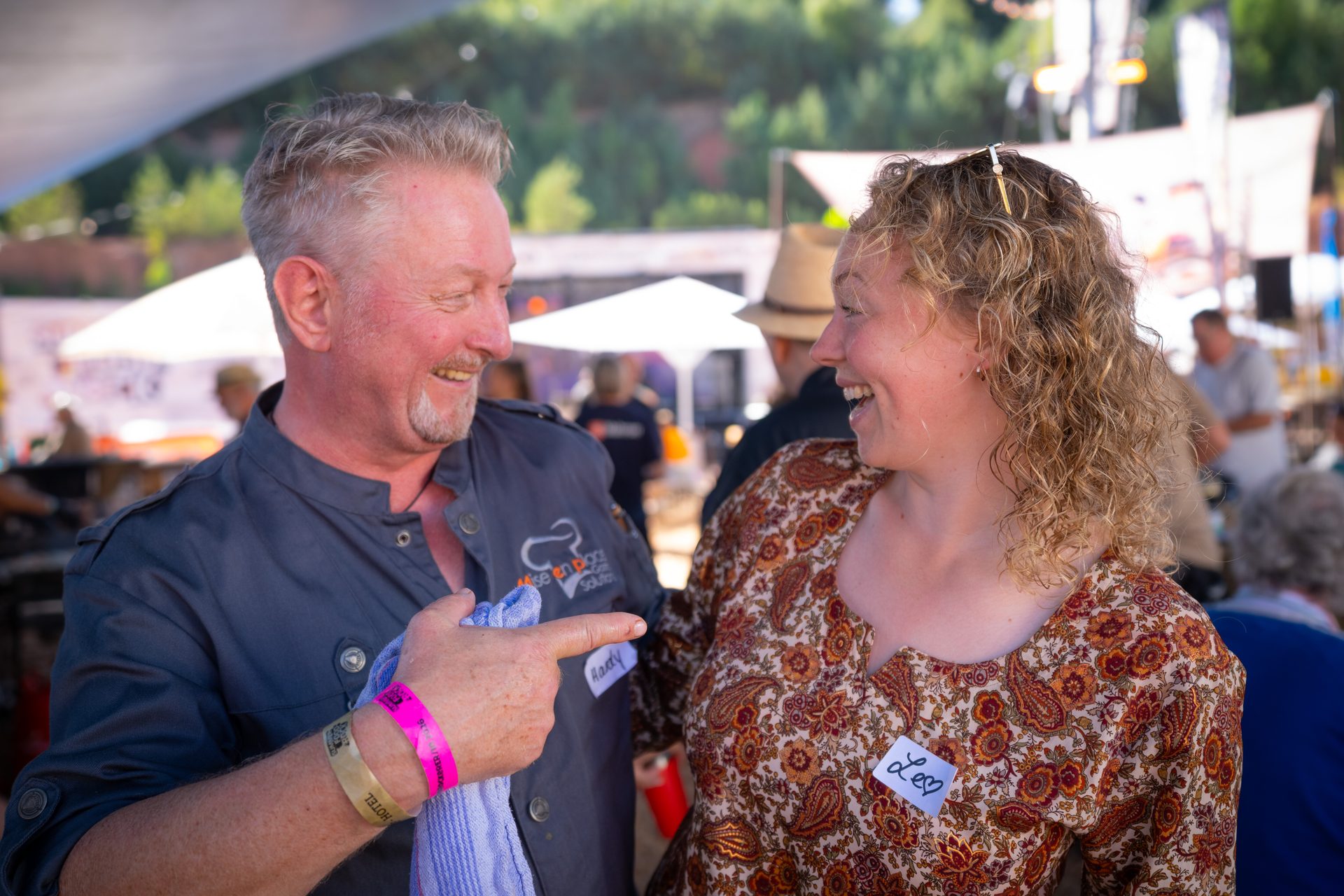 Paar beim Foodrock Festival