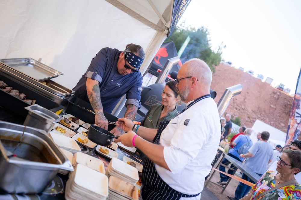 Köche beim Foodrock Festival